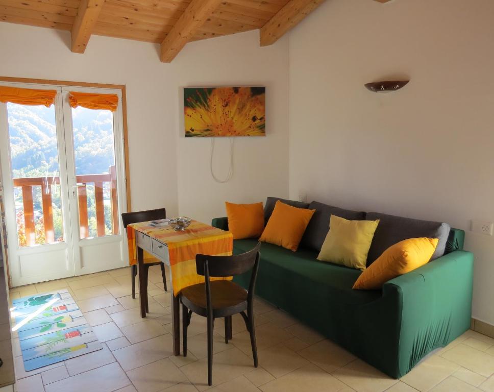 Istumisnurk majutusasutuses La Nave B&B