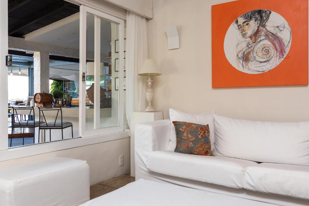 Posezení v ubytování Abracadabra Boutique Hotel