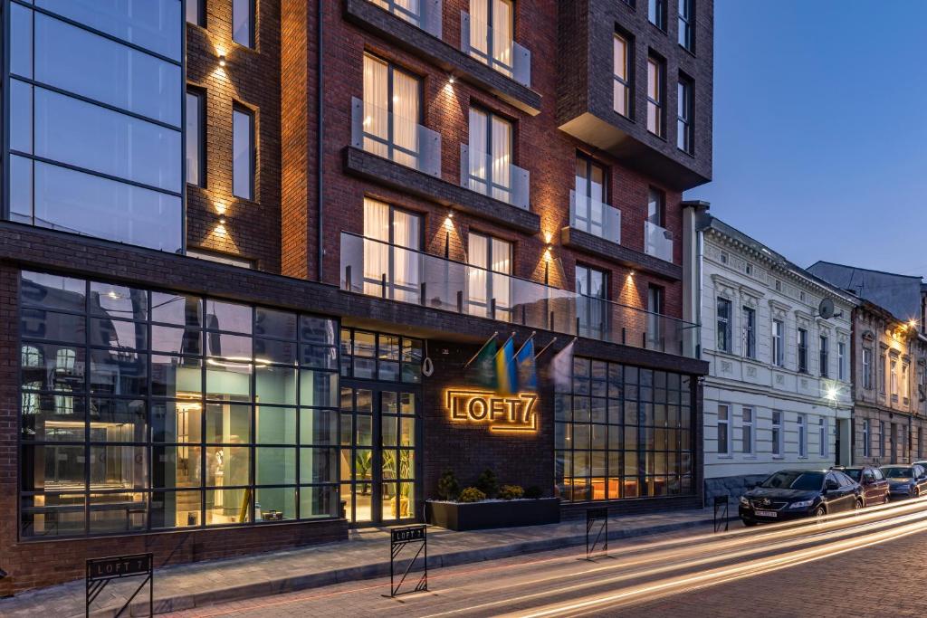 Budova, kde se hotel nachází