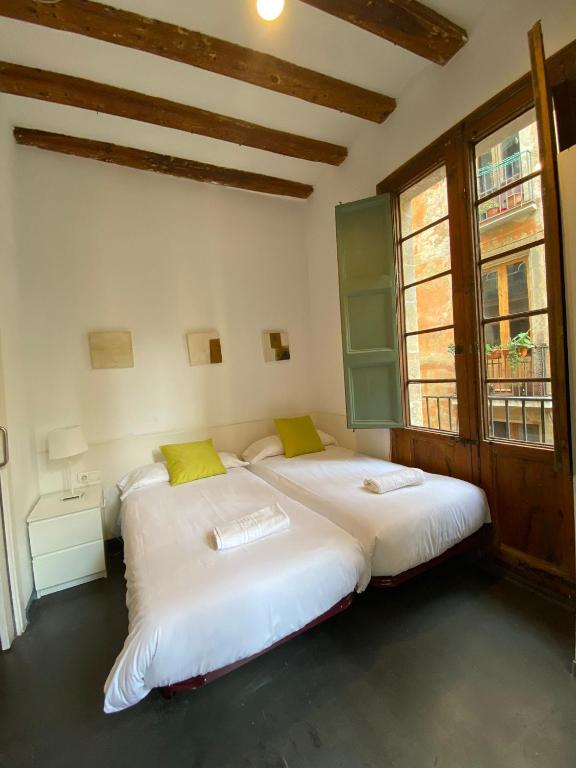 A bed or beds in a room at Esparteria 2