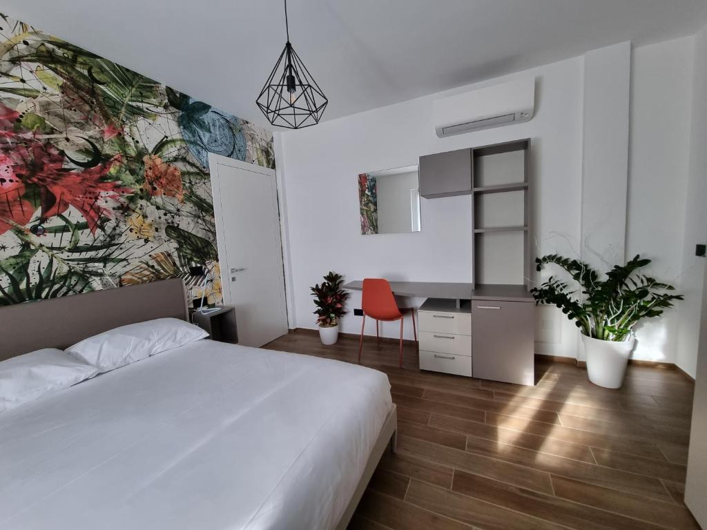 Postel nebo postele na pokoji v ubytování B&B Villa Eden