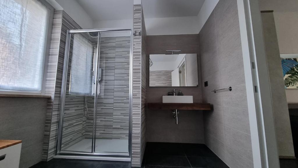 Koupelna v ubytování B&B Villa Eden