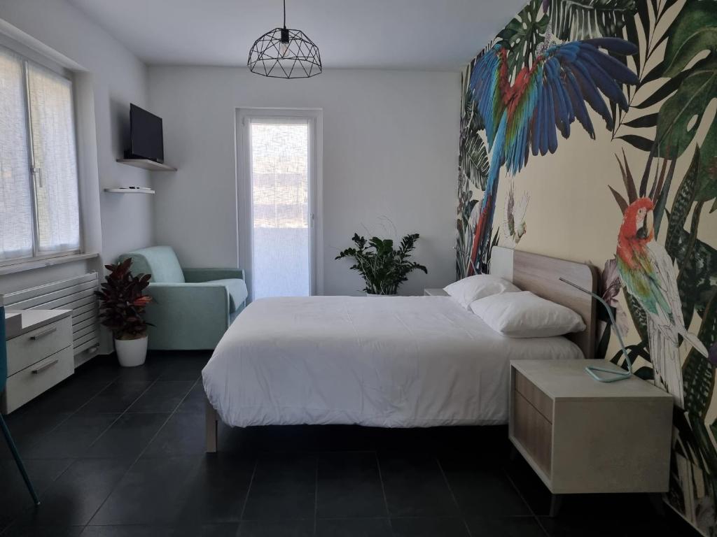 Postel nebo postele na pokoji v ubytování B&B Villa Eden