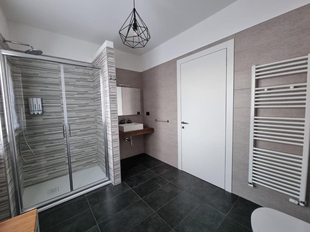 Koupelna v ubytování B&B Villa Eden