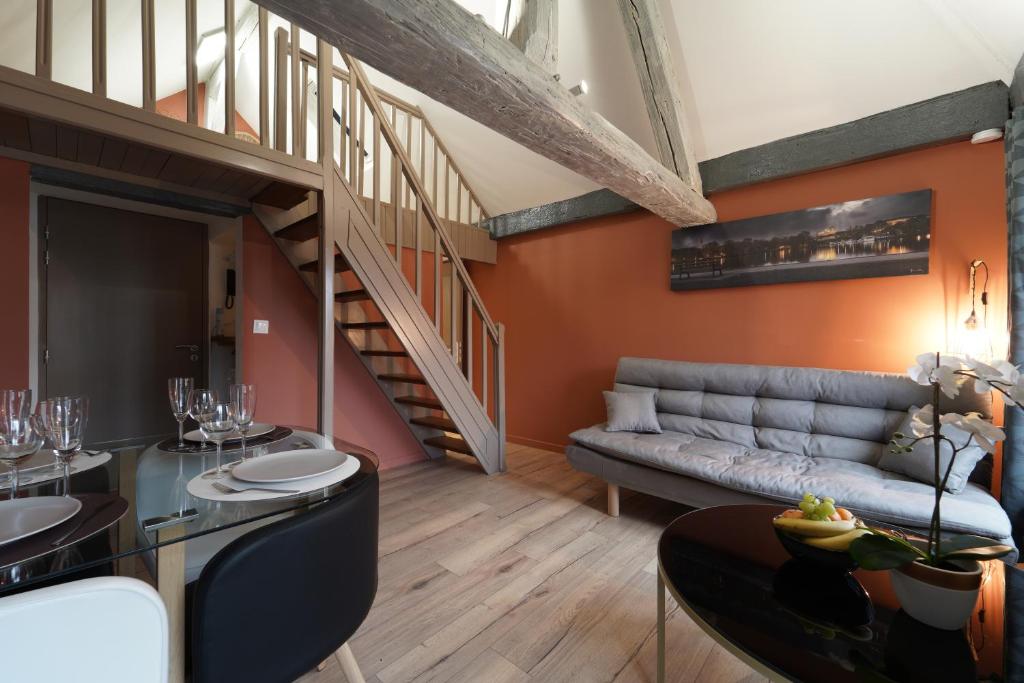 Duplex de charme au coeur historique de Metz - Apartamento - Nivel Dividido
