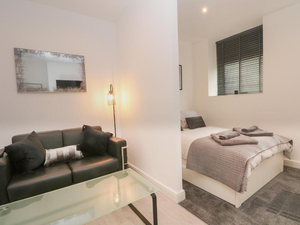 Postel nebo postele na pokoji v ubytování Apartment 24