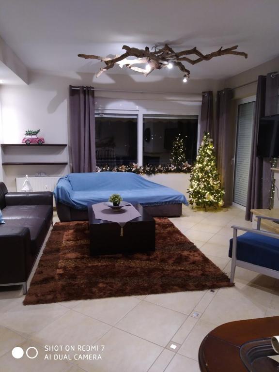 Posedenie v ubytovaní Quiet luxury apartment near city center and port
