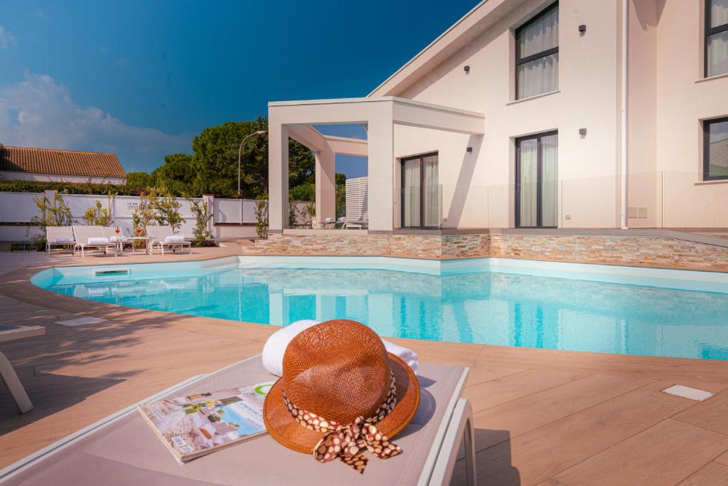 Swimmingpoolen hos eller tæt på Gelso Bianco Boutique Apartments