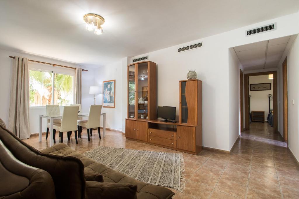 Posezení v ubytování Apartamentos Nicaragua