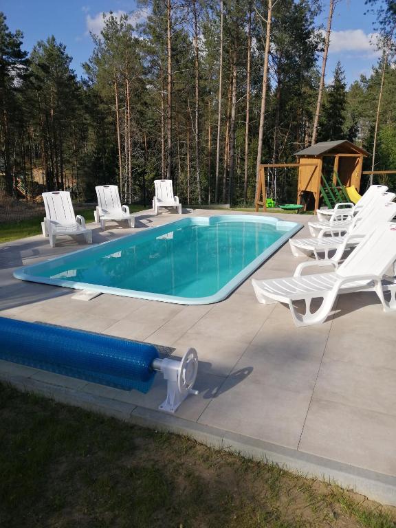 Domek Julia z banią ruską i sauną - 三居室别墅