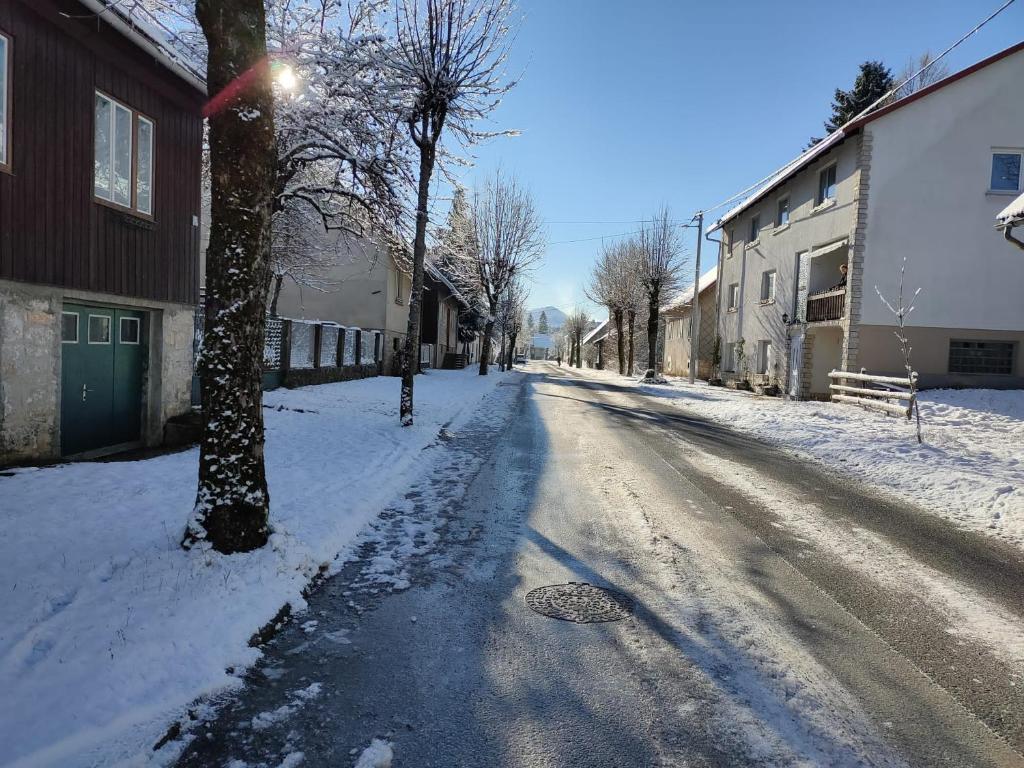Apartmani Poljančić v zime