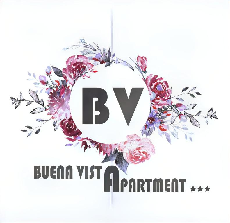 ein Blumenkranz mit den Worten bryan viet Amendment in der Unterkunft Buena Vista in Belgrad