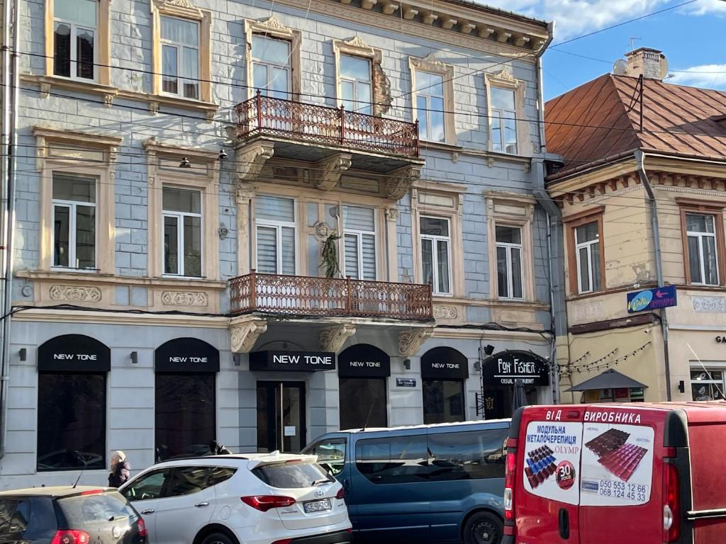 Budova, kde se apartmán nachází