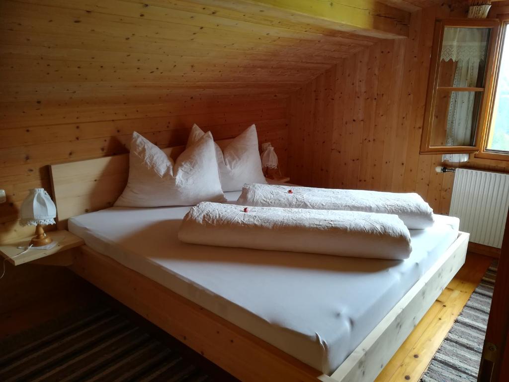 Letto o letti in una camera di Bauernhof Schneider