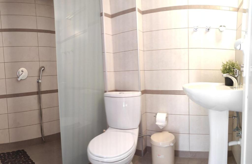 Kúpeľňa v ubytovaní Hotel Ilios