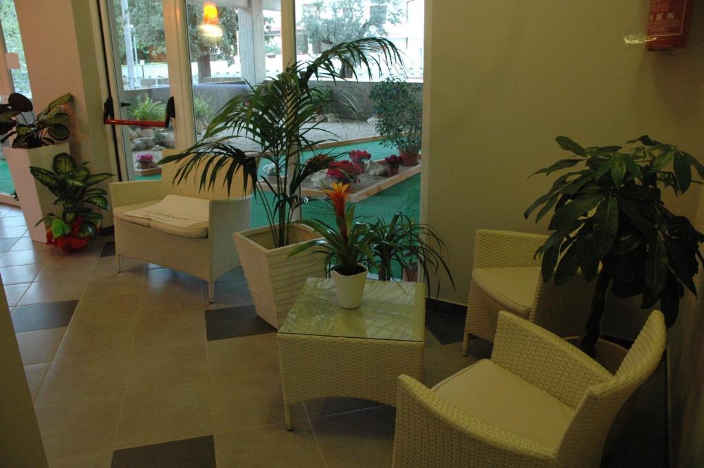 Posezení v ubytování Hotel 4 Strade
