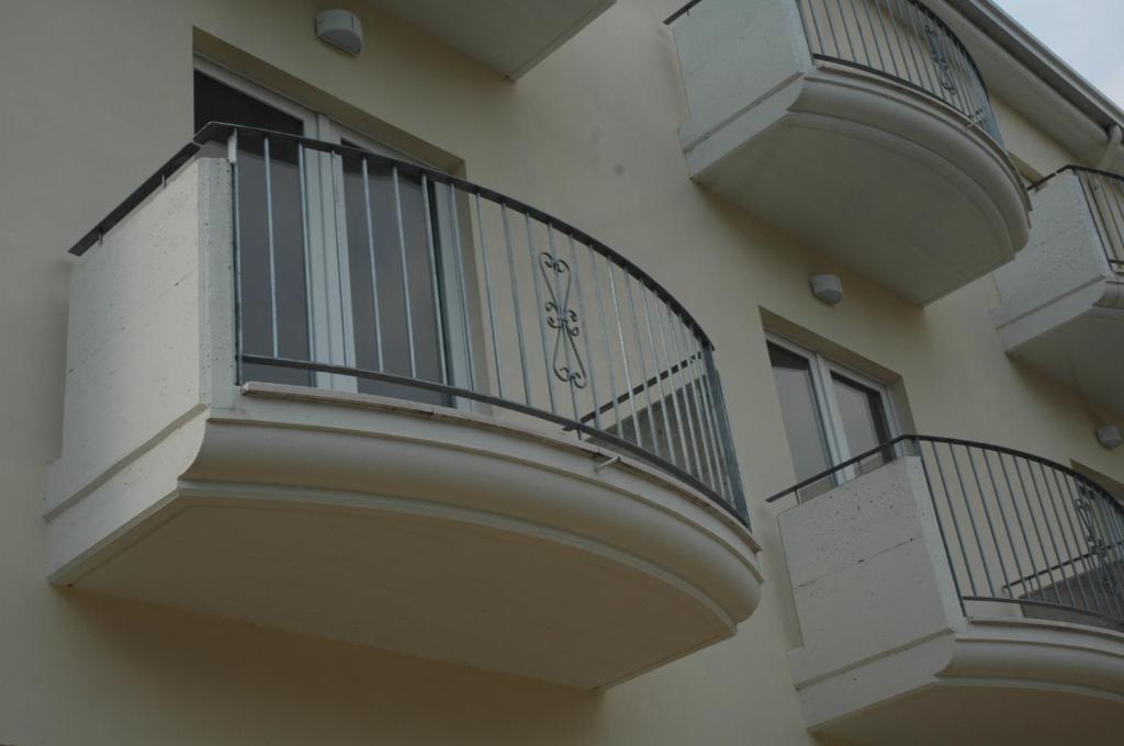 Balkón nebo terasa v ubytování Hotel 4 Strade