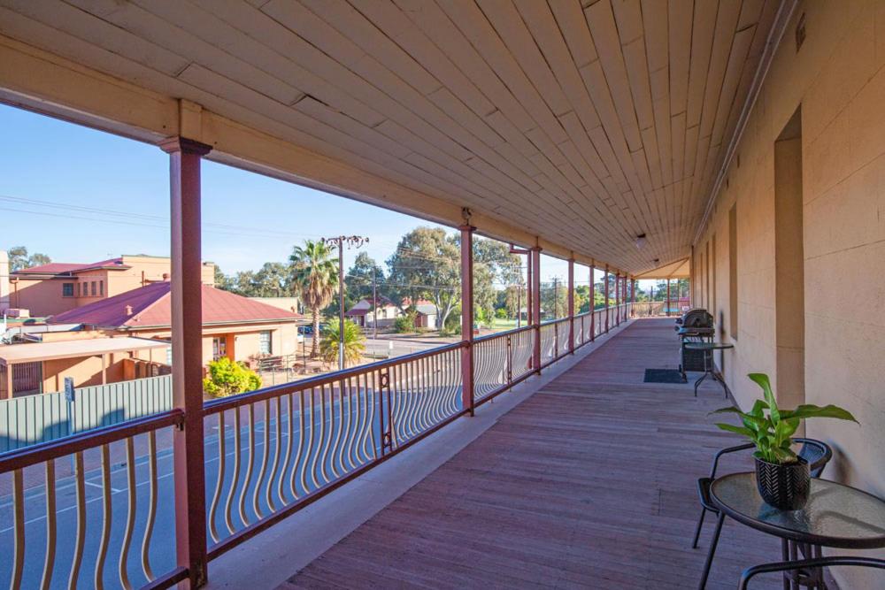 Balkón nebo terasa v ubytování Whyalla Playford Apartments