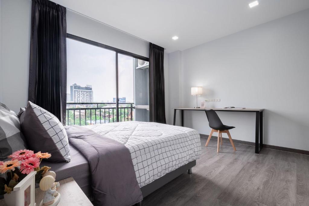 Aqua Residences อควา เรสซิเดนซ์ ห้องพักใหม่ให้เช่า ติดรถไฟฟ้าสถานีวุฒากาศ - Housity