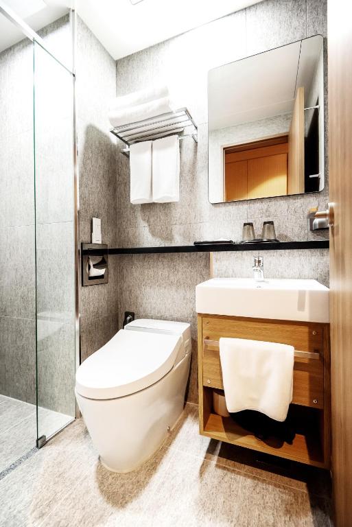 Koupelna v ubytování Intrada Icheon Hotel