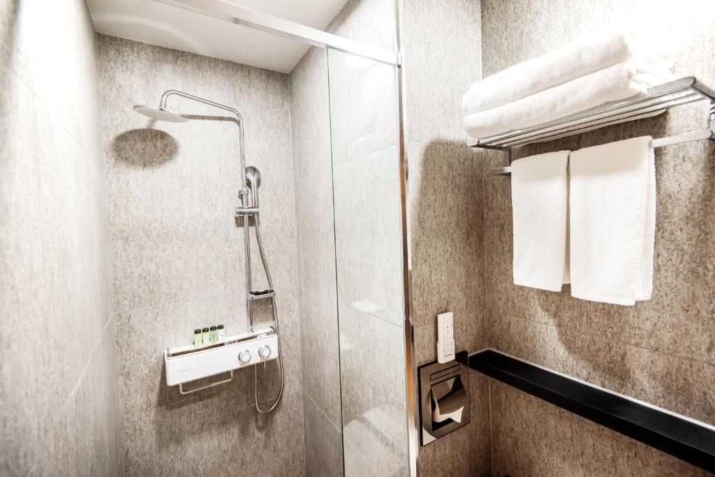 Koupelna v ubytování Intrada Icheon Hotel