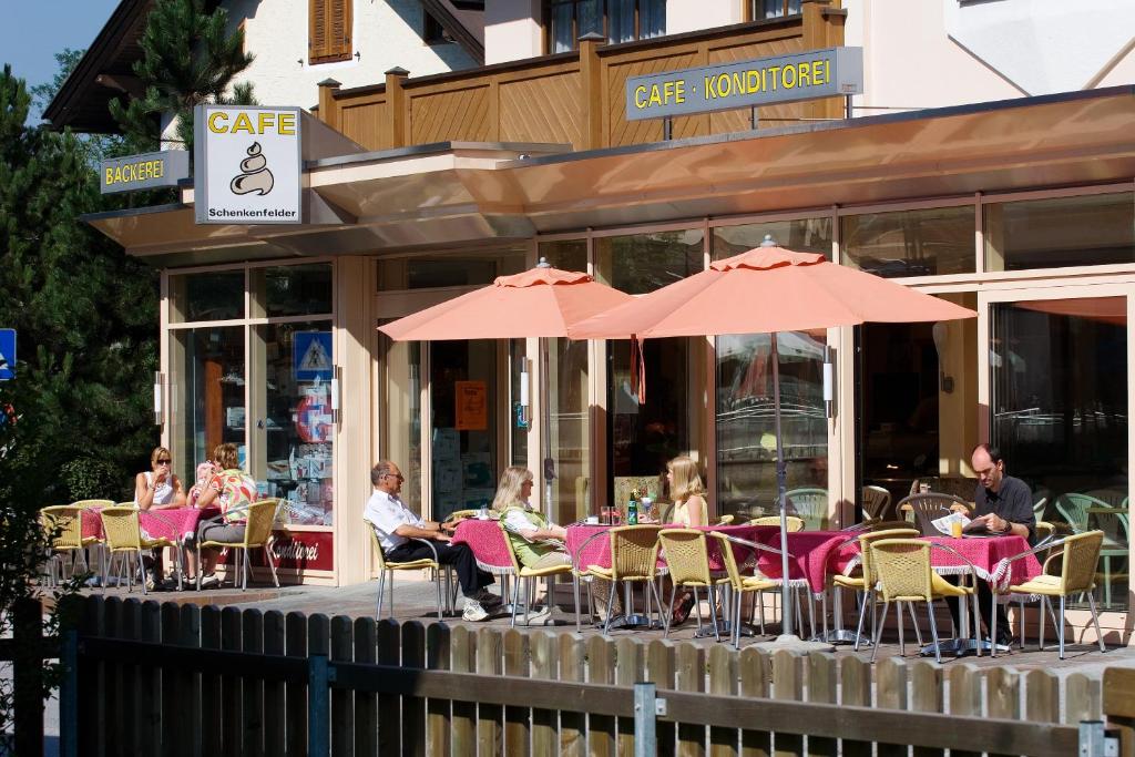 Restaurace v ubytování Pension Schenkenfelder