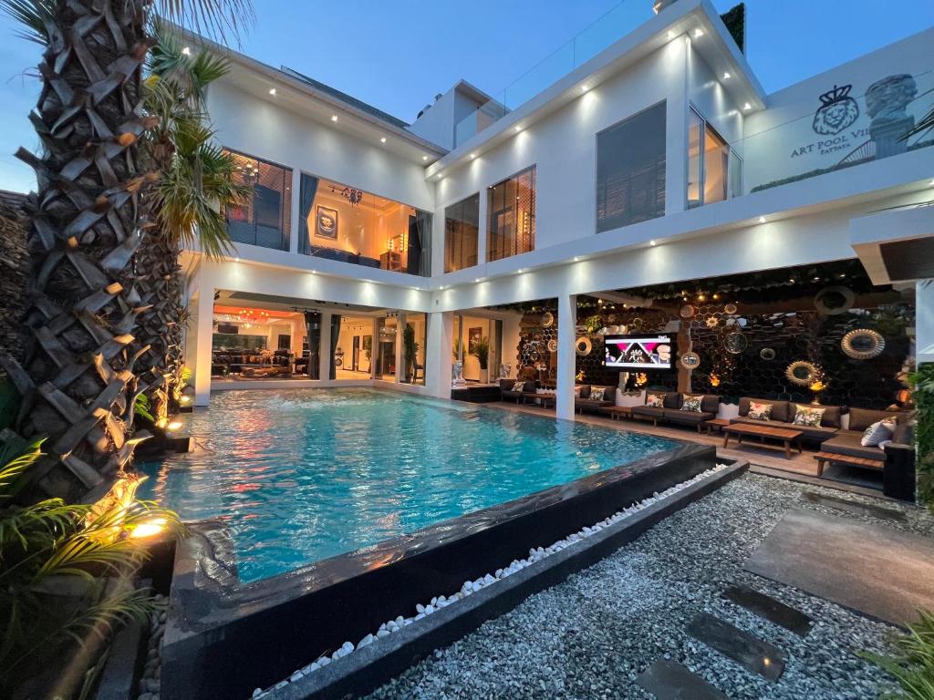 Πισίνα στο ή κοντά στο NEW 2022 Grand Deluxe ART Pool Villa