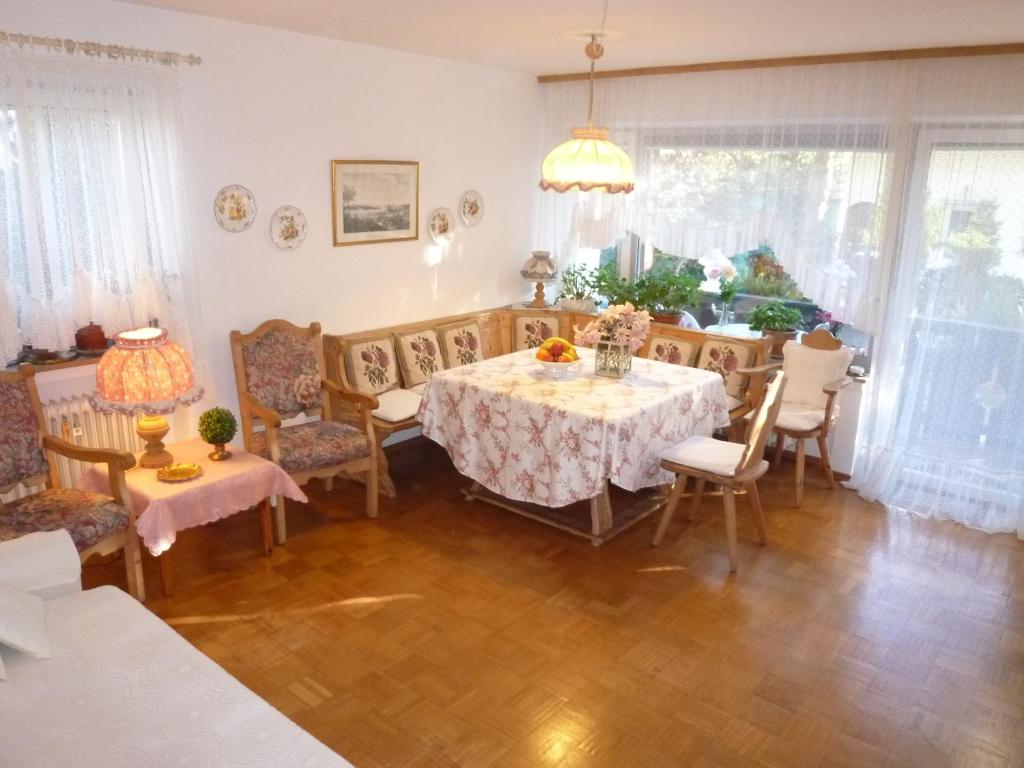 Posezení v ubytování Landhaus Alpenblick