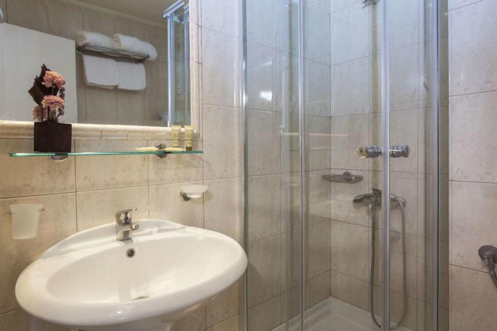 Koupelna v ubytování Leto Boutique Hotel Agrinio