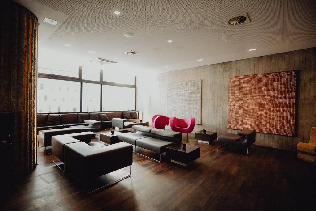 Posezení v ubytování Art & Business Hotel