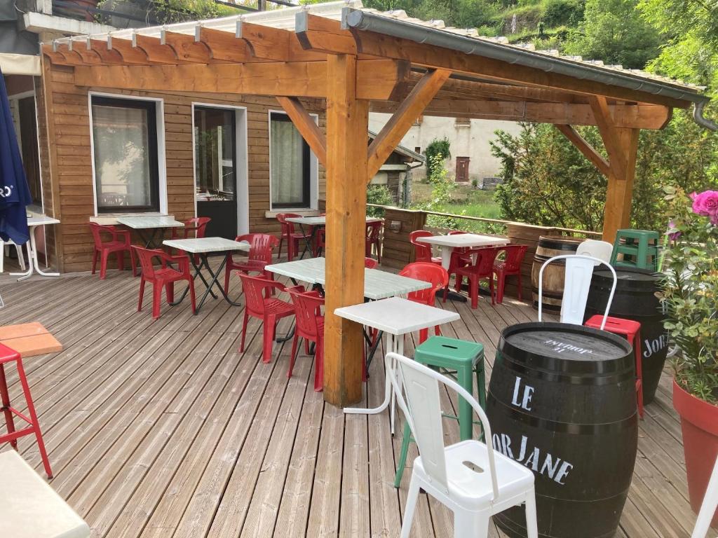 Patio nebo venkovní prostory v ubytování Le Jorjane