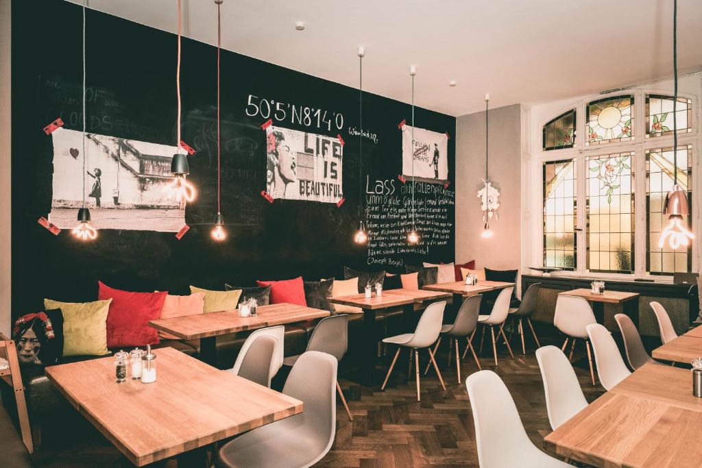 Restaurace v ubytování Hotel Villa Klemm - Wiesbaden City