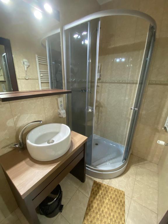 Koupelna v ubytování Casa Amurg