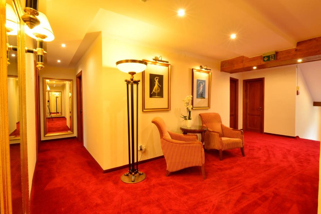 Een zitgedeelte bij Hotel Beretta
