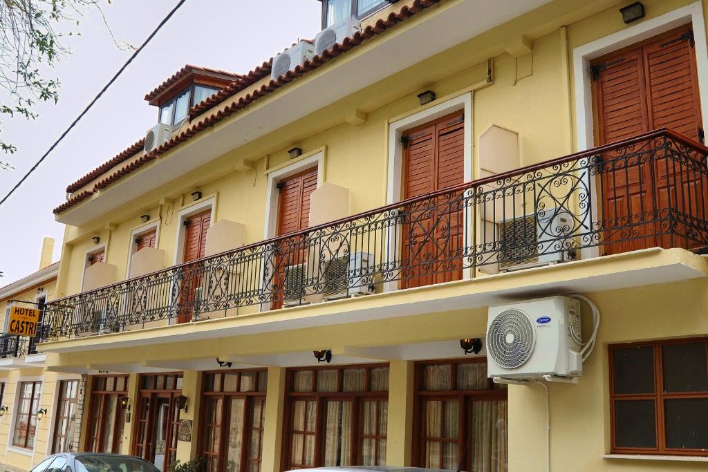 Balkón nebo terasa v ubytování Castri Hotel