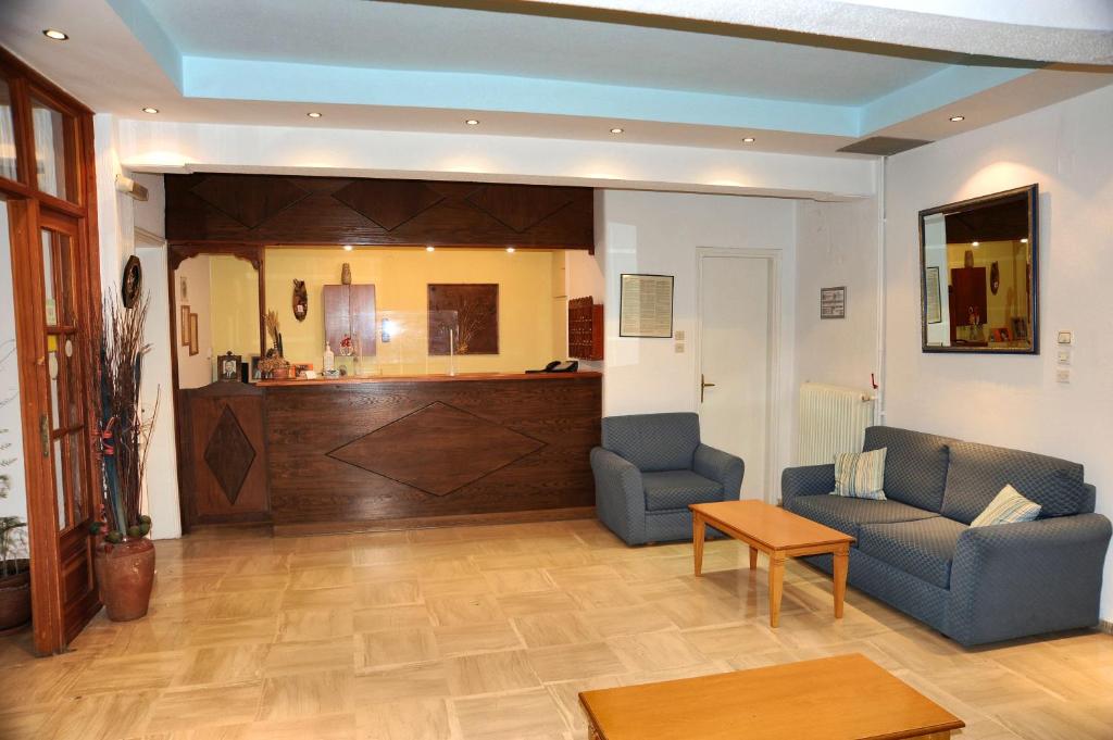 Posezení v ubytování Castri Hotel