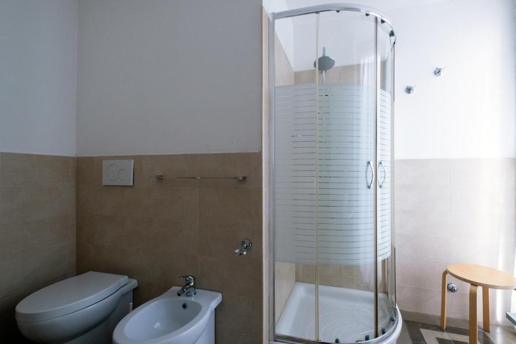 Koupelna v ubytování Ada Suites & Spa