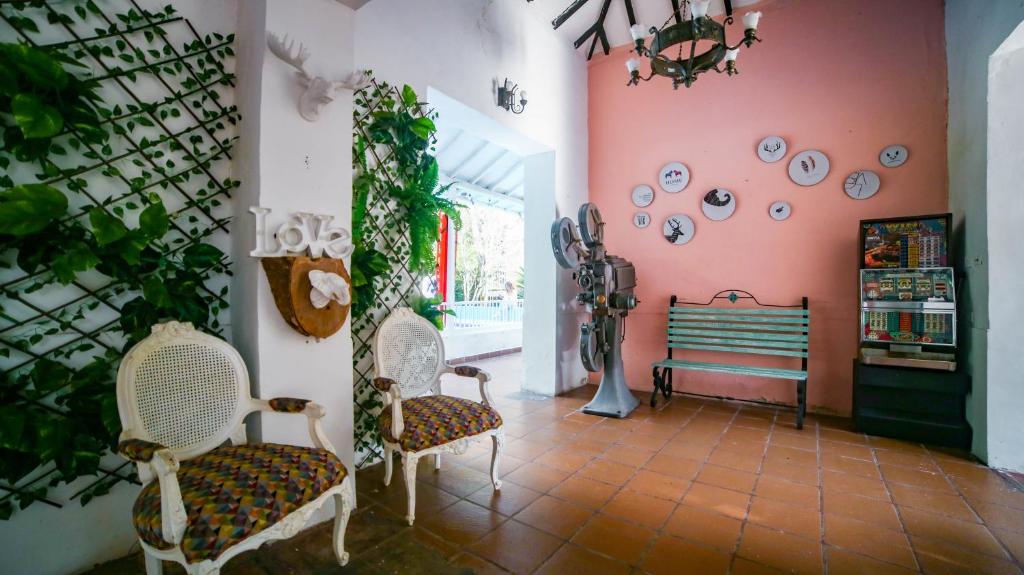 Posezení v ubytování Portón de Occidente by Bernalo Hotels