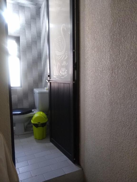 Koupelna v ubytování Posada Lindavista