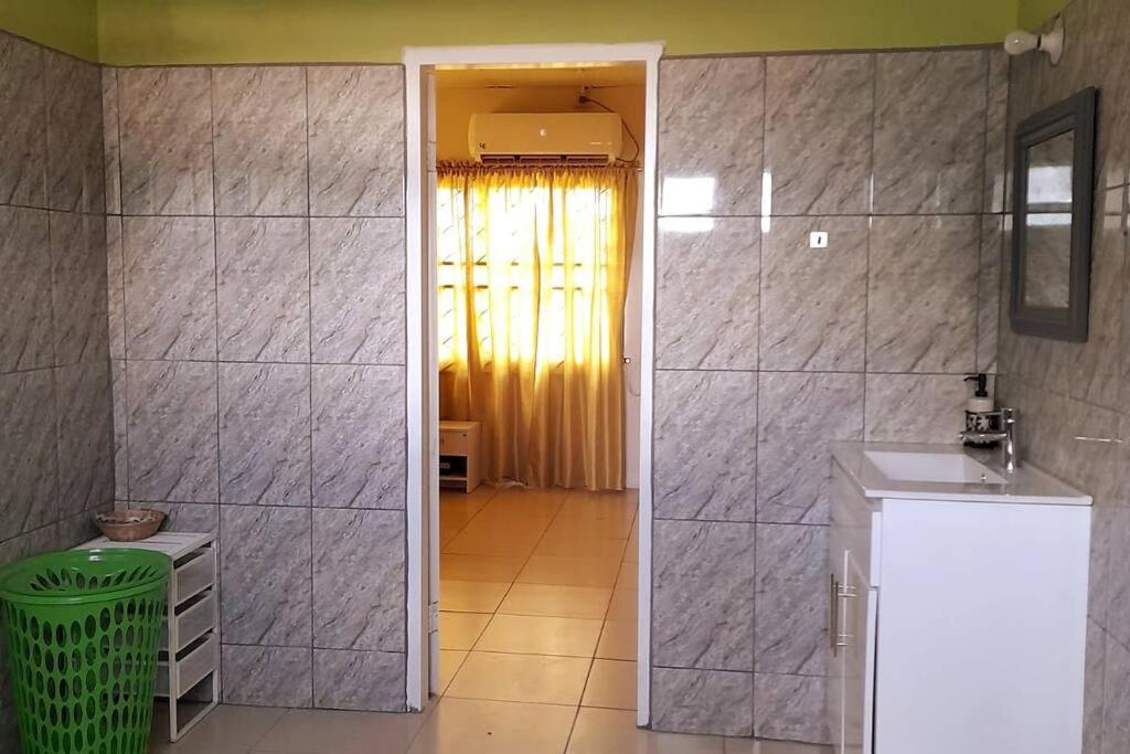 Koupelna v ubytování Mango Vert House
