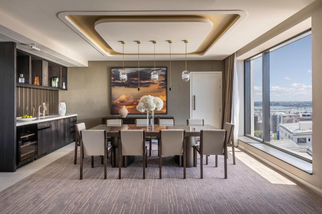 Kuchyň nebo kuchyňský kout v ubytování Cordis, Auckland by Langham Hospitality Group