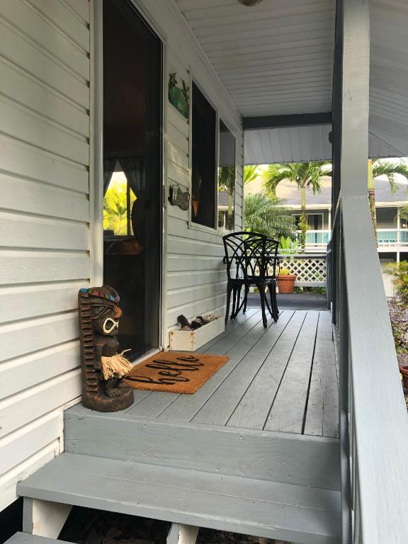 Ein Balkon oder eine Terrasse in der Unterkunft Ala Kai Bed and Breakfast