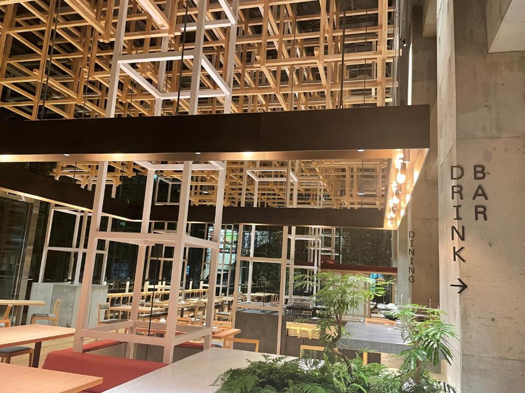 Restaurace v ubytování AMANEK Beppu YULA-RE