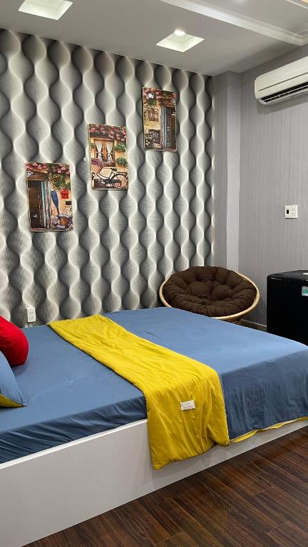 Postel nebo postele na pokoji v ubytování Sampan House