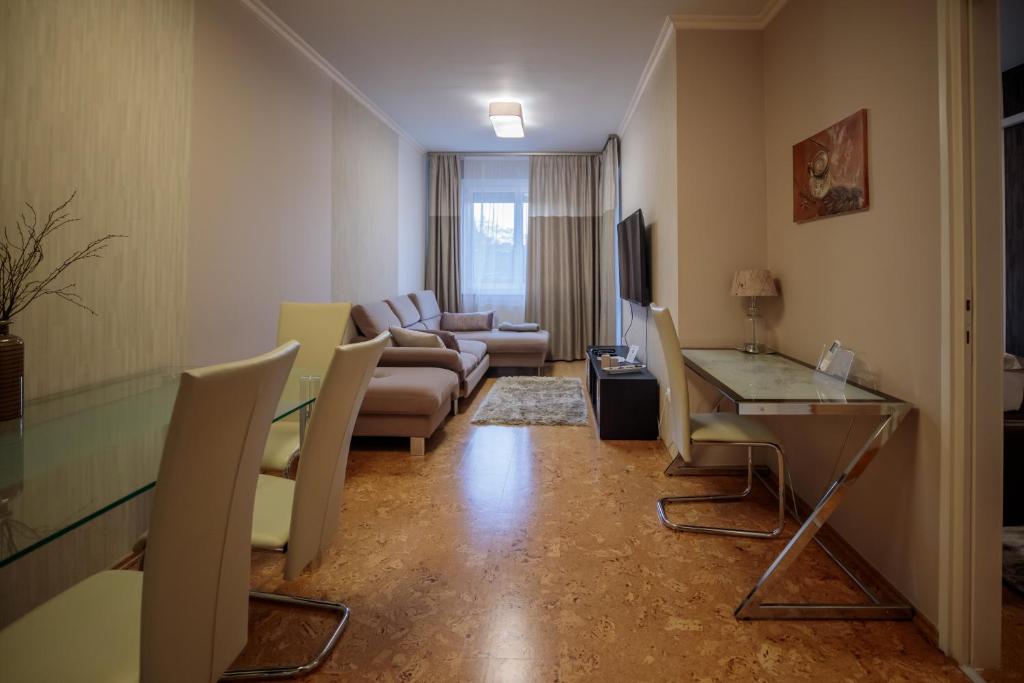 Posedenie v ubytovaní Mokka Best Apartments
