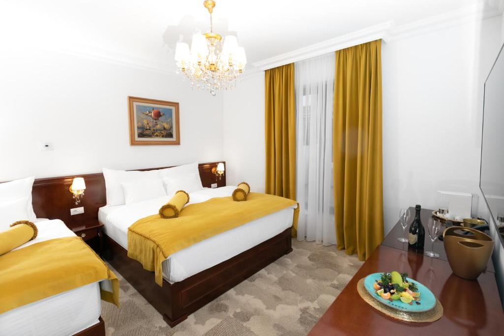 Postel nebo postele na pokoji v ubytování Hotel Integra Banja Luka