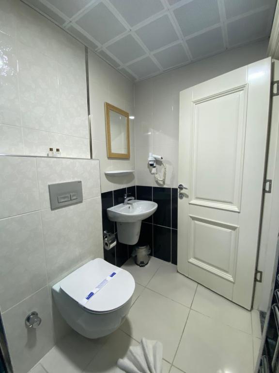 Koupelna v ubytování Hotel Kent Ani