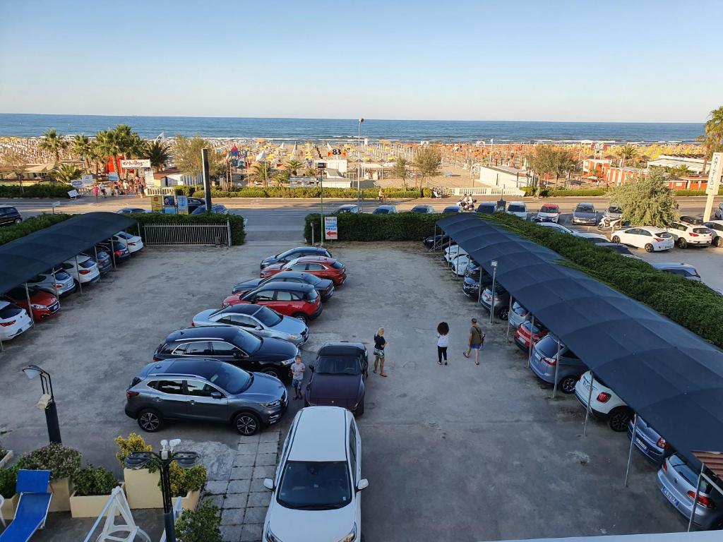 Nespecifikovaný výhled na moře nebo výhled na moře při pohledu z hotelu
