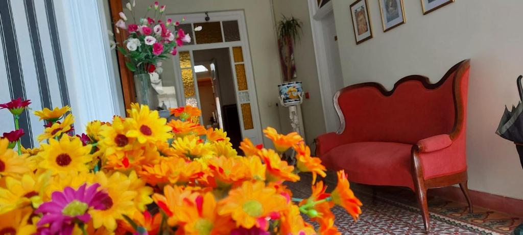 Posezení v ubytování Hotel Noucentista