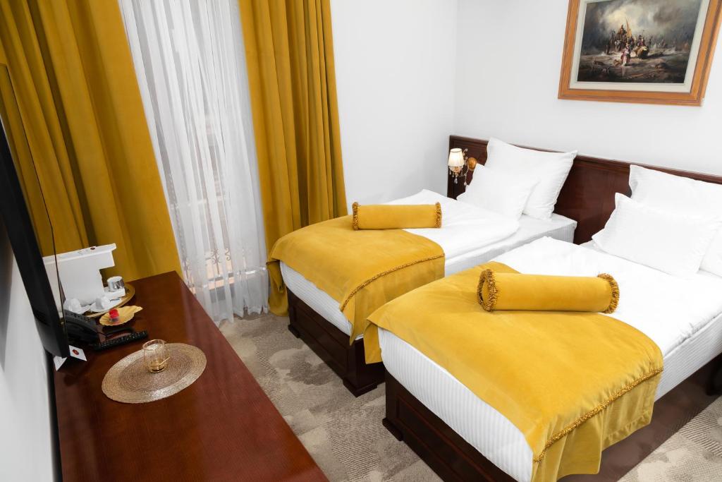 Postel nebo postele na pokoji v ubytování Hotel Integra Banja Luka